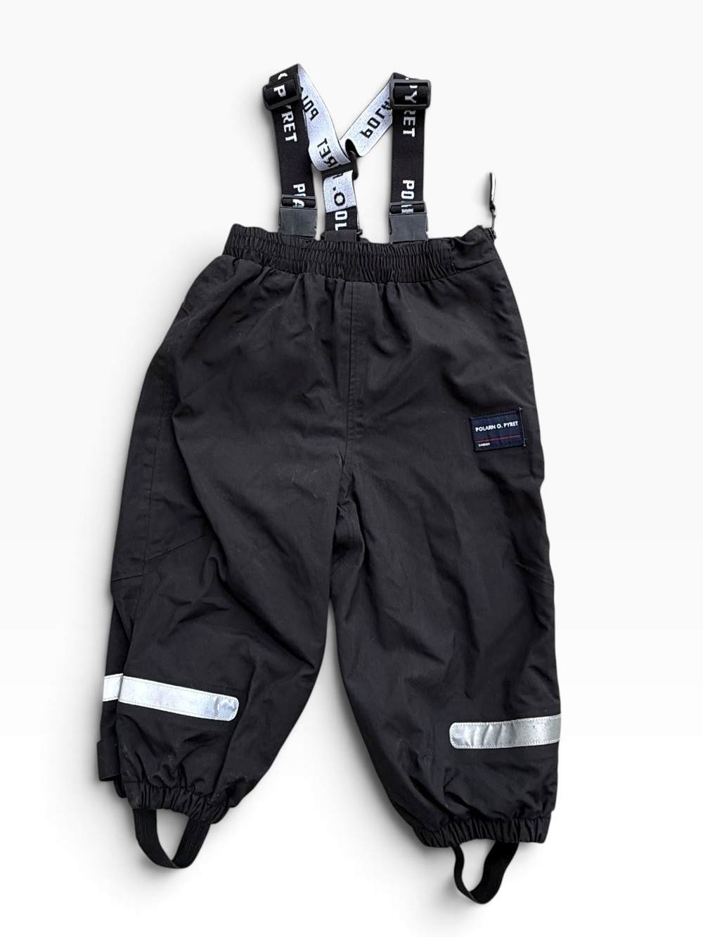 Polarn O. Pyret Kids Waterproof Shell Pants Black 86 1 - 1.5 Years 12-18 mos